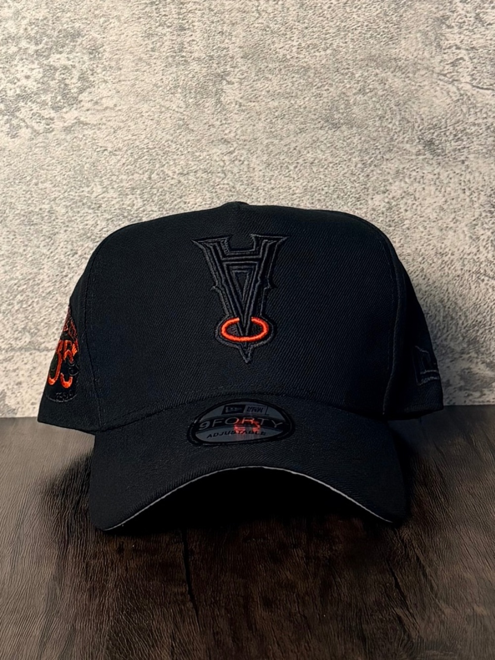 New Era 9FORTY A-Frame MLB Los Angeles Angels Flipped A Red Halo 35th Anniv Cap